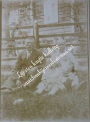 Eero, Hilja, Tyyne ja Eero Ihantola 20-luvun alussa