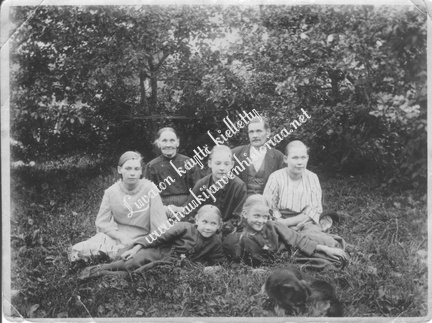 Juho Malakias Mäkelän perhe 1924