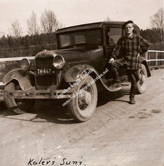 Kalevi Suni ja Väinö Sunin omistama Ford A