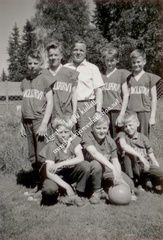 Haukijärven kansakoulun jalkapallojoukkue 1963