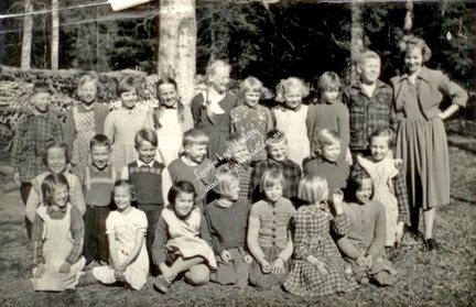 Kolmas ja neljäs luokka lukuvuonna 1952 - 1953