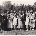 Kuva Pauli ja Martta Kanervan häistä 50-luvun puolivälistä