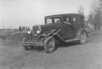 Jalmari Halonen ja Chevrolet vm. 1929