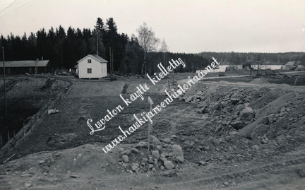 Häijääntie tekeillä Viidanojan kohdalla