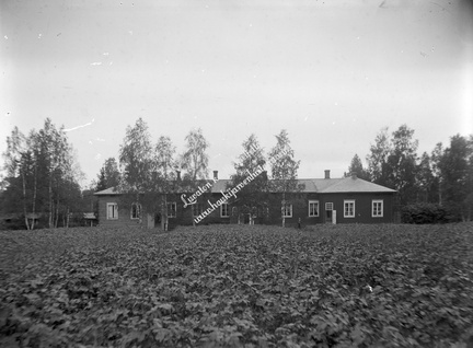 Pakkasen kartanon viimeinen laajennus valmiina 1896